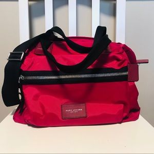 Marc Jacobs NWOT Fuchsia & Black Diaper Bag